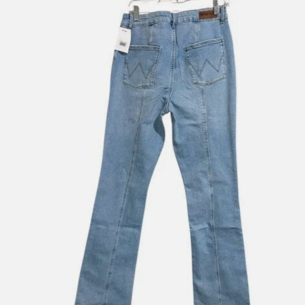 NWT Wrangler Seamed Flare Boot Cut High Rise Bold Boot Jean 12/31 X 32 - Picture 6 of 7